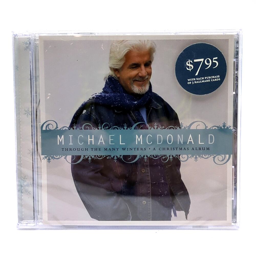Michael McDonald Hallmark CD Through the Many Winters Christmas Music NEW Sealed